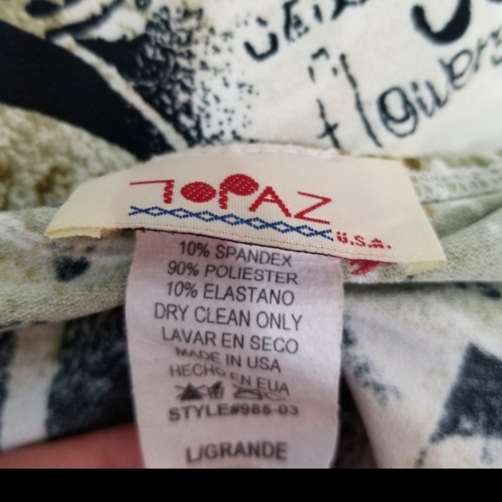 2/$15 TOPAZ HIPPIE HALTER TOP BARE BACK large - Picture 7 of 7